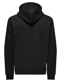 Only and Sons miesten huppari, JORDAN REG HOODIE Musta