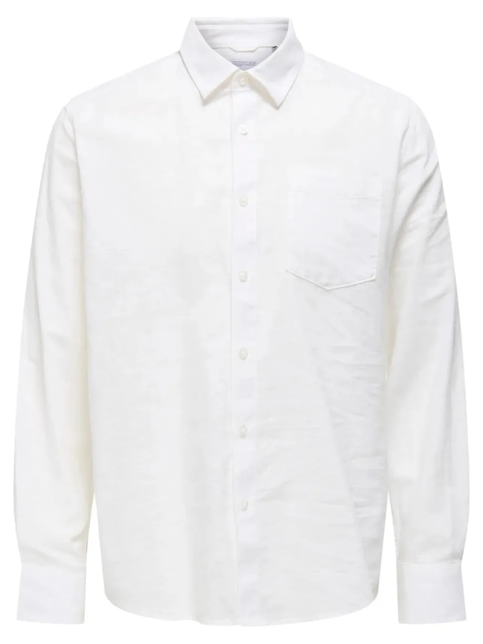 Only and Sons miesten kauluspaita, CAIDEN LIFE REG White