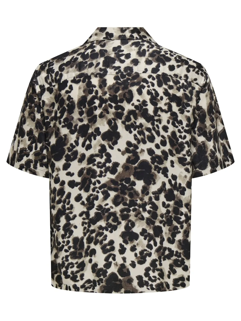 Only and Sons miesten kauluspaita, ROCKET REG SS RESORT AOP SHIRT Valkopohjainen Kuosi