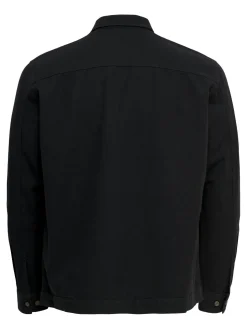 Only and Sons Miesten Pellava Paitatakki, Kenneth Overshirt Tummansininen