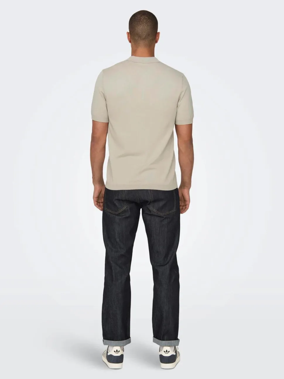 Only and Sons miesten pikeepaita, WYLER LIFE POLO KNIT Beige
