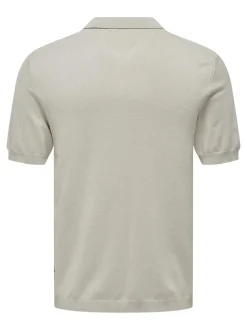 Only and Sons miesten pikeepaita, WYLER LIFE POLO KNIT Beige