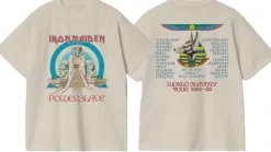 Only and Sons miesten t-paita, IRON MADEN T-SHIRT Silver Lining