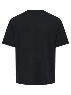 Only and Sons miesten t-paita, OASIS SS RLX TEE Musta