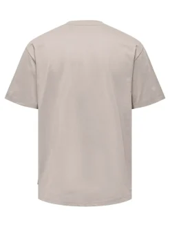 Only and Sons, Miesten T-Paita, Onsfred Ss Tee Beige
