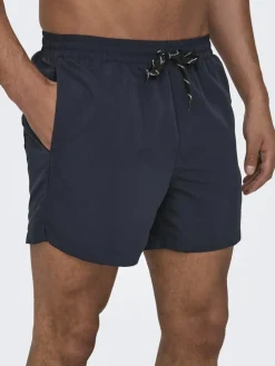 Only and Sons miesten uimashortsit, ONSTED LIFE SHORT SWIM Tummansininen