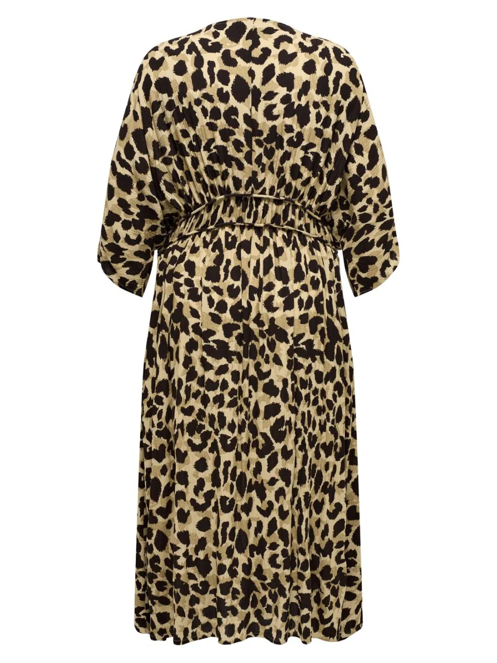 ONLY CARMAKOMA naisten kimono, CARBRUNO LIFE 3/4 MIDI KIMONO Ruskea Kuosi