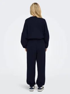Only Naisten Collegehousut, ONLDEBORAH CLUB PANT Tummansininen