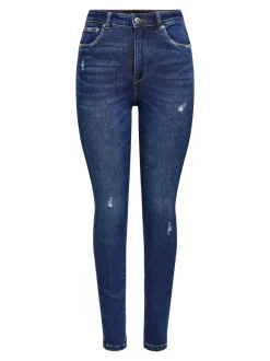 Only, Naisten Farkut, Mila Life Hw Sk Ank Bj374 Noos Indigo