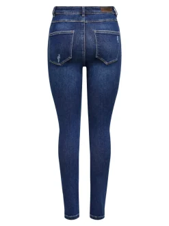 Only, Naisten Farkut, Mila Life Hw Sk Ank Bj374 Noos Indigo