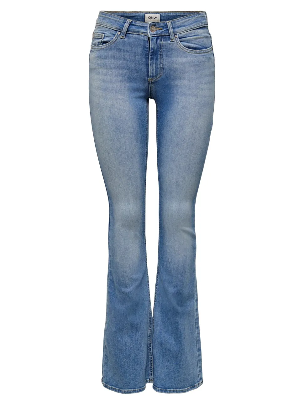 Only naisten farkut ONLBLUSH MID FLARED DNM TAI467 NOOS, indigo