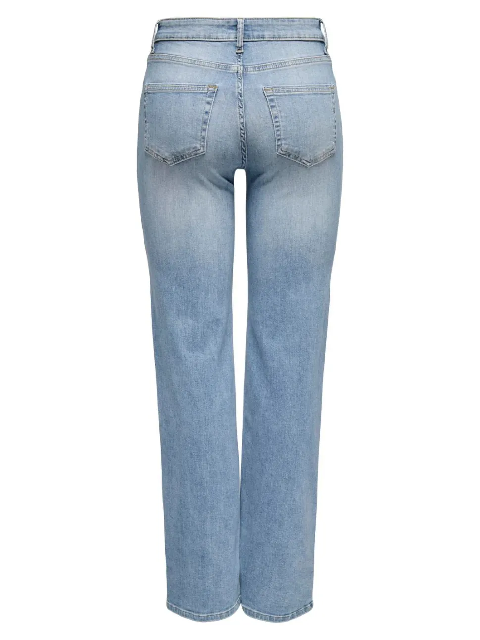 Only naisten farkut, ONLBLUSH MID STRAIGHT DNM TAI467 Vaaleansininen