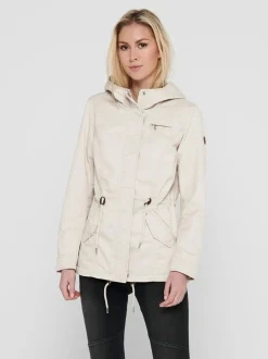 Only, Naisten Kevättakki, Lorca Canvas Parka Kitti
