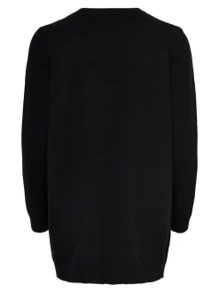 Only Naisten Neuletakki, Lesly Ls Open Cardigan Musta