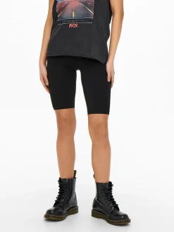 Only naisten shortsit, ONLLOVE SHORTS JRS Musta