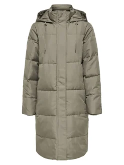 Only naisten toppatakki, ONLIRENE PUFFER COAT Kaakaonruskea