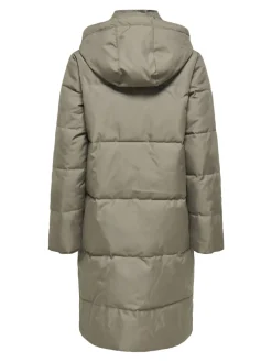 Only naisten toppatakki, ONLIRENE PUFFER COAT Kaakaonruskea