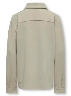 Only & Sons Junior Lasten Paitatakki, OSJNEW KODYL OVERSHIRT SWEAT Beige