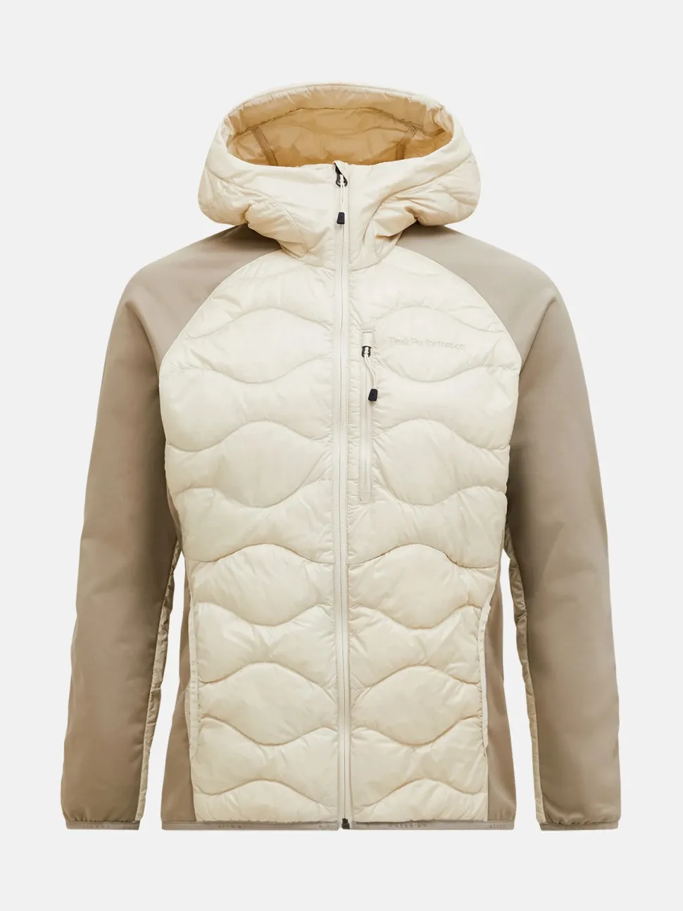 Peak Performance miesten takki, M HELIUM DOWN HYBRID HOOD Beige