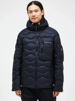 Peak Performance Miesten Untuvatakki, HELIUM UTILITY DOWN HOOD Musta