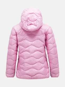 Peak Performance Naisten Kevytuntuvatakki, W Helium Down Hood Jacket Vaaleanpunainen