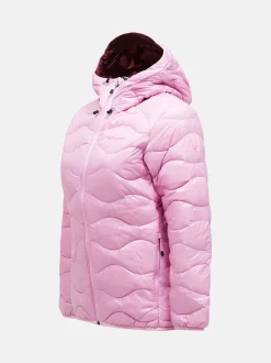 Peak Performance Naisten Kevytuntuvatakki, W Helium Down Hood Jacket Vaaleanpunainen
