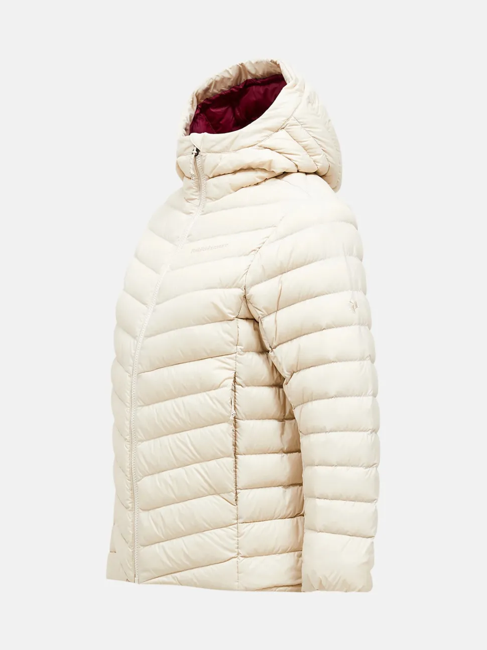 Peak Performance naisten kevytuntuvatakki, W FROST HOOD JACKET Hiekka