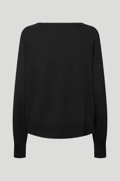 Philosophy Blues Original naisten neulepusero BEKKA KNIT SWEATER, musta