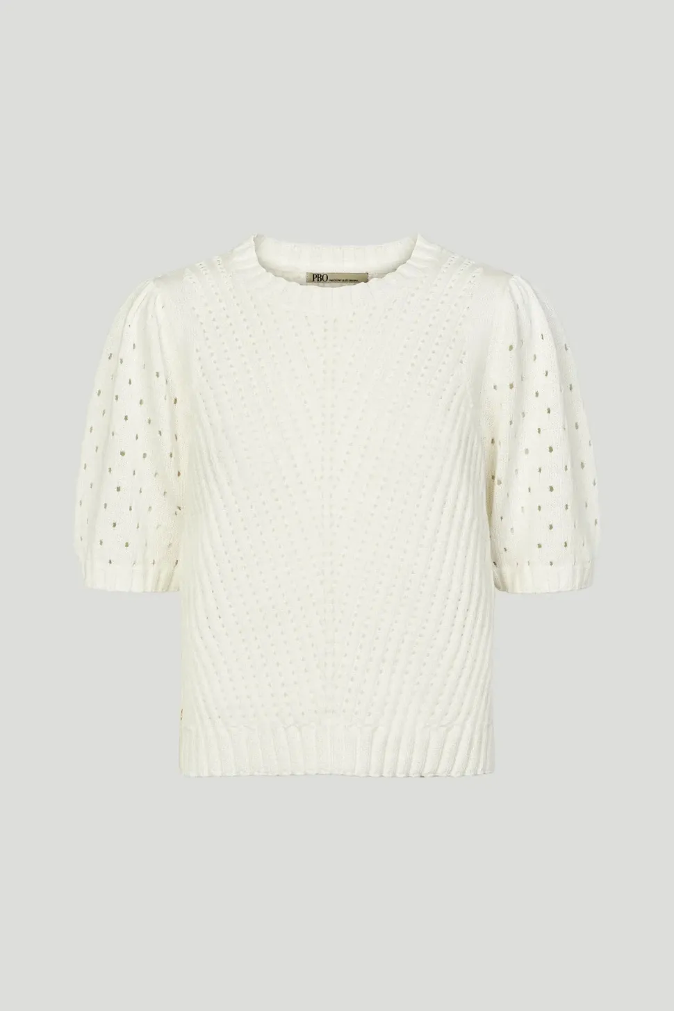 Philosophy Blues Original naisten neulepusero, SOMMA KNIT SWEATER Valkoinen