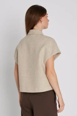 Philosophy Blues Original naisten liivi, TONA WAIST COAT Vaalea Beige