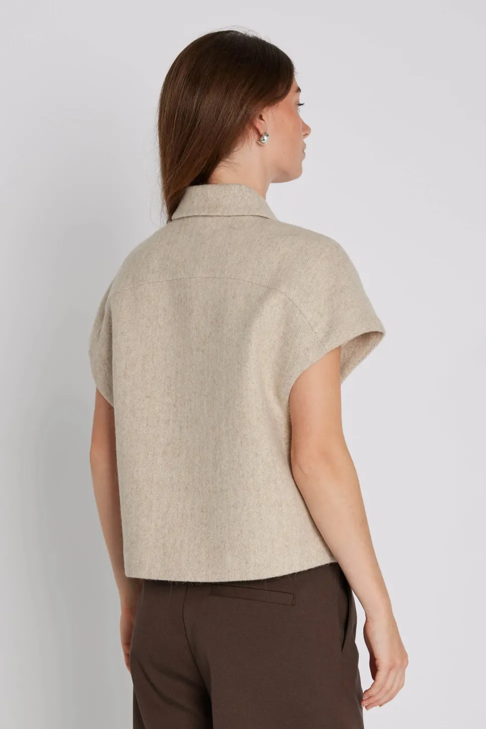 Philosophy Blues Original naisten liivi, TONA WAIST COAT Vaalea Beige