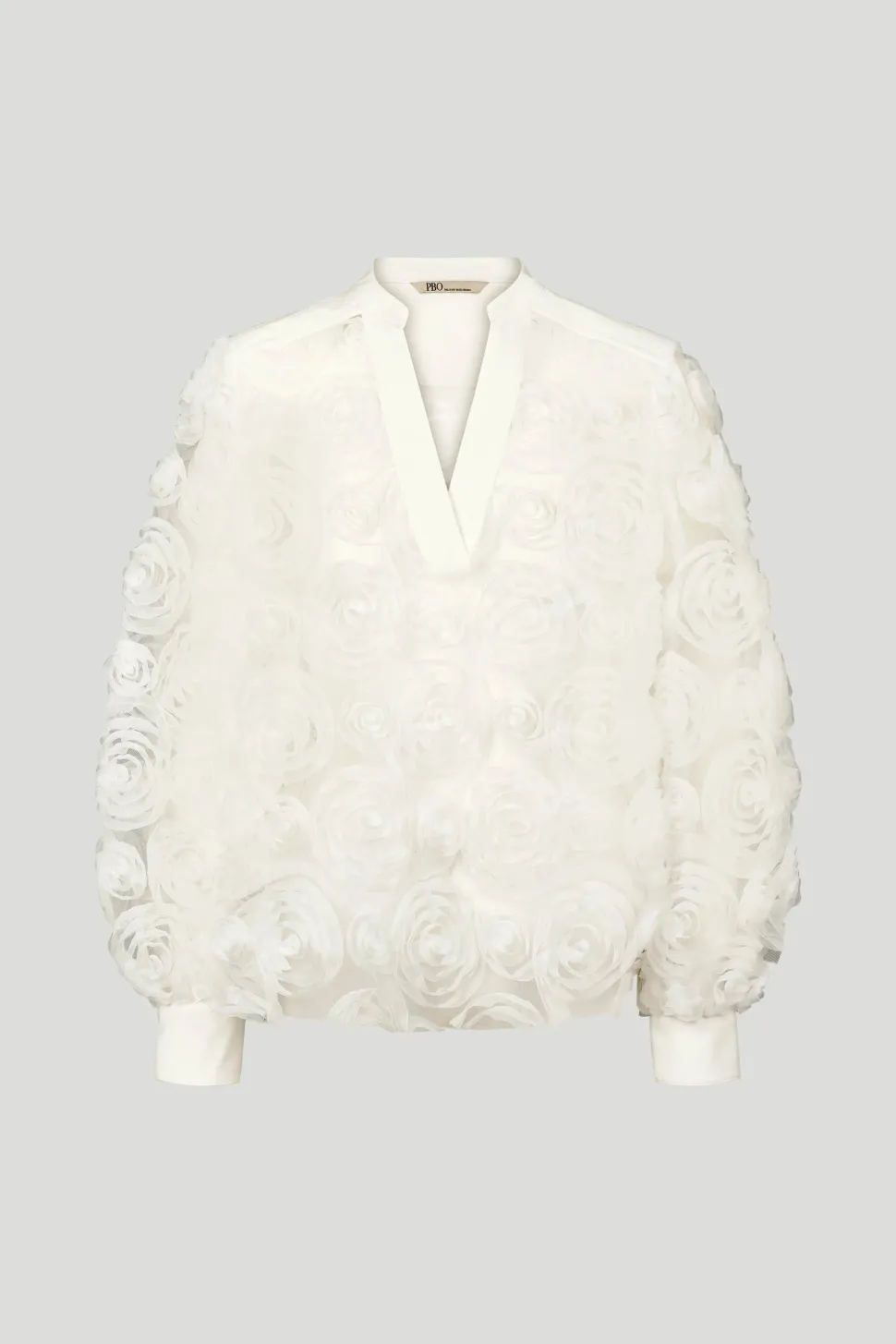 Philosophy Blues Original naisten pusero CIRCLE BLOUSE, valkoinen