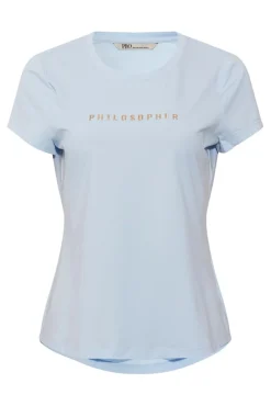 Philosophy Blues Original Naisten T-Paita, PHILOSOPHER T-SHIRT Vaaleansininen