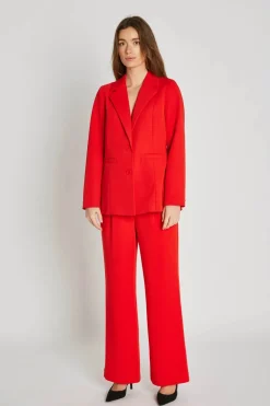 Philosophy Blues Original naisten housut, AMALIE PANTS Punainen