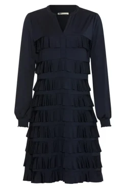 Philosophy Blues Original Naisten Mekko Kalaf Dress LS Musta