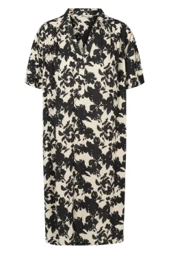 Philosophy Blues Original naisten mekko, MINT DRESS Mustavalkoinen