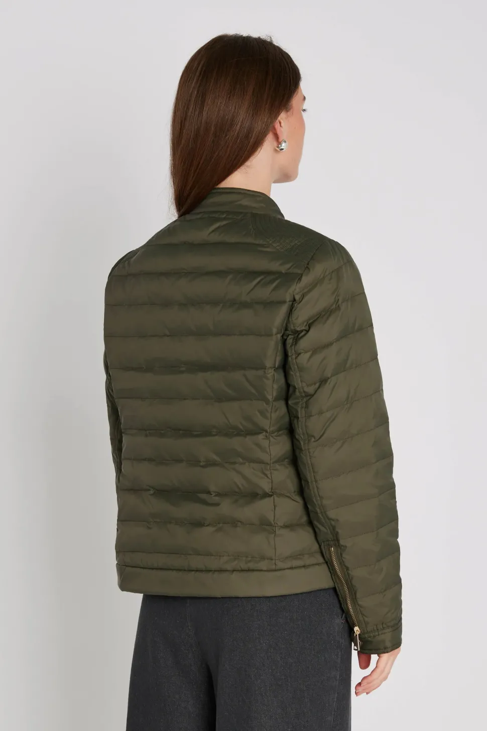 Philosophy Blues Original naisten takki, PUFFY LUCY DOWN JACKET Armeijanvihreä