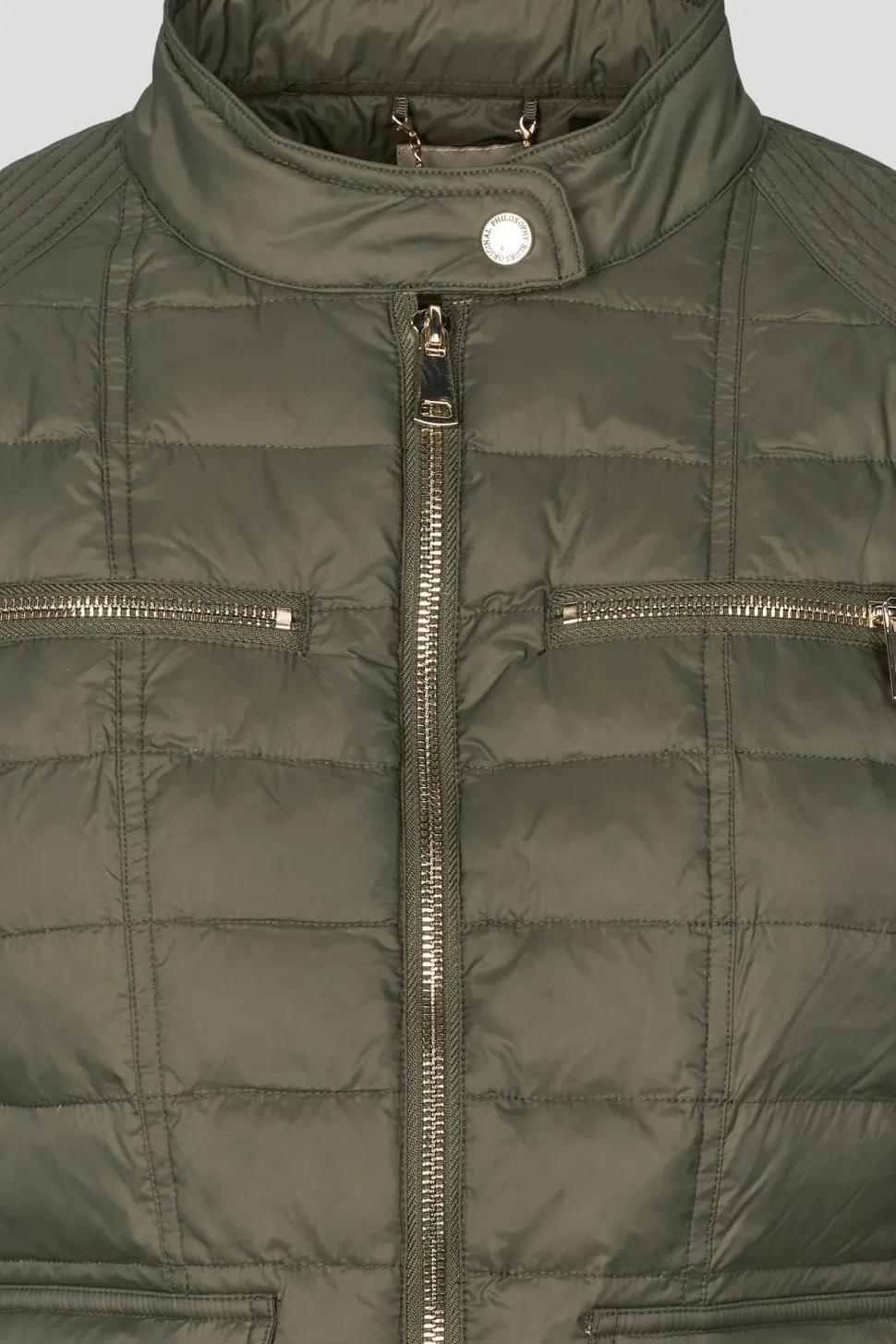 Philosophy Blues Original naisten takki, PUFFY LUCY DOWN JACKET Armeijanvihreä