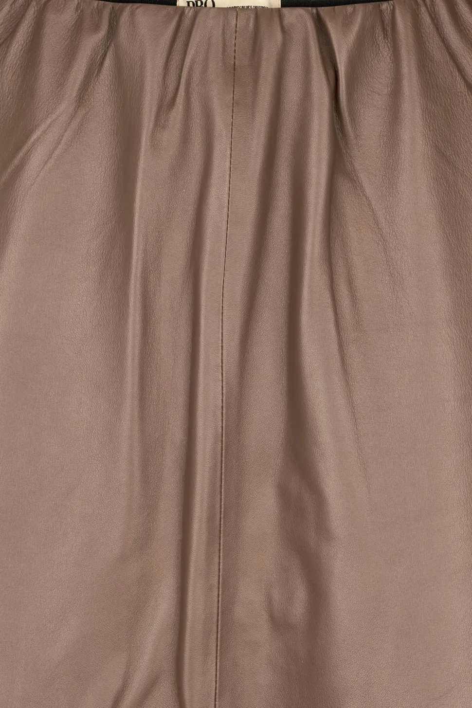 Philosophy Blues Original naisten hame, LAPA LEATHER SKIRT Keskiruskea