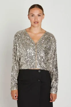 Philosophy Blues Original Naisten Jakku, KETINA CARDIGAN Kullankeltainen
