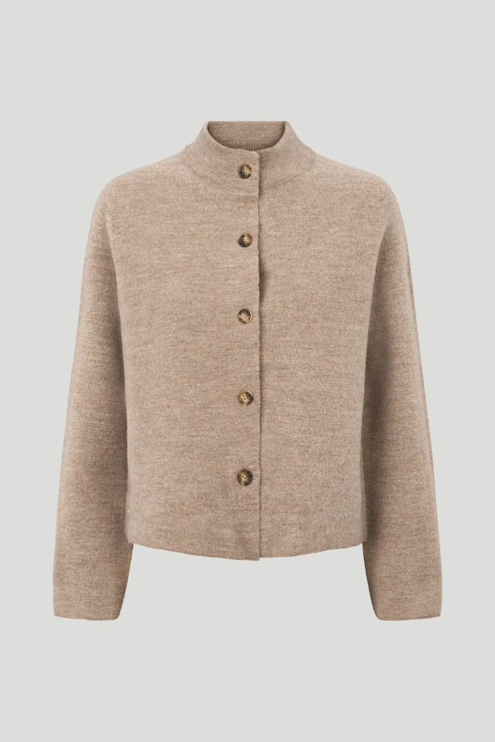 Philosophy Blues Original naisten jakku, MANTRA MEADOW KNIT JACKET Vaalea Beige
