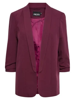 Pieces Bleiseri, PCBOSS BLAZER Viininpunainen
