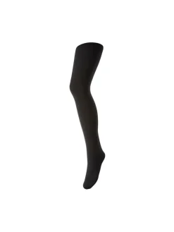 Pieces naisten fleecesukkahousut PCKAYA FLEECE TIGHTS NOOS, musta