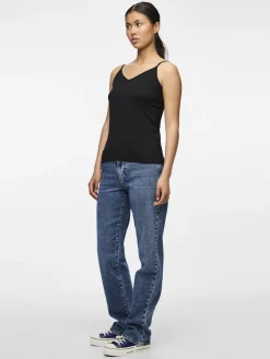 Pieces toppi, PCSIRENE SINGLET Black