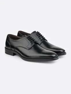 Playboy Miesten Nahkakengät, Derby Dress Shoes Musta