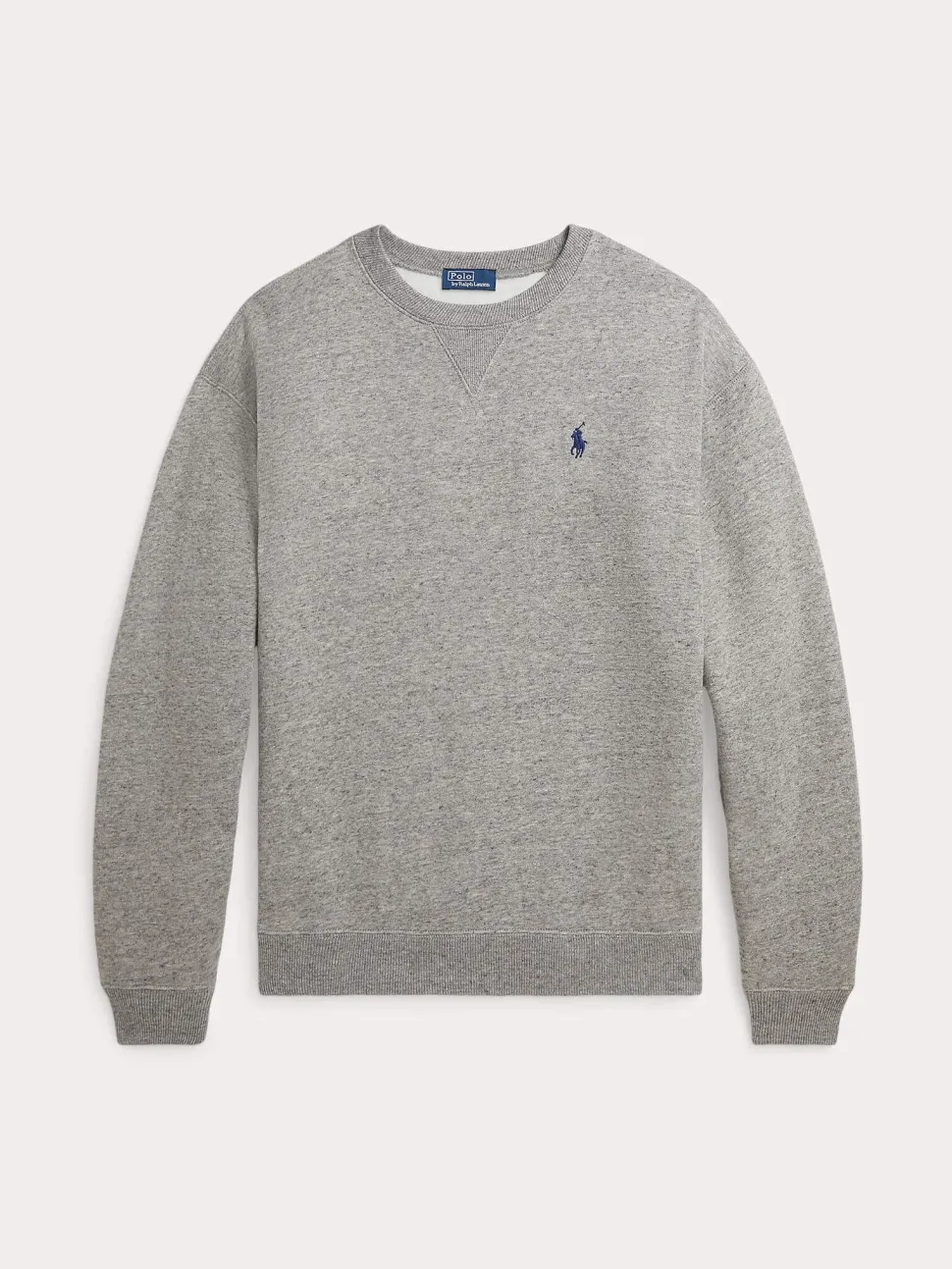 Polo Ralph Lauren colege, LS SWETAHIRT Vaaleanharmaa
