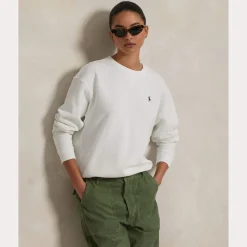 Polo Ralph Lauren college, LS SWEATSHIRT Valkoinen