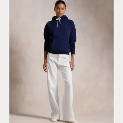 Polo Ralph Lauren huppari, LONG SLEEVE SWEATSHIRT Tummansininen