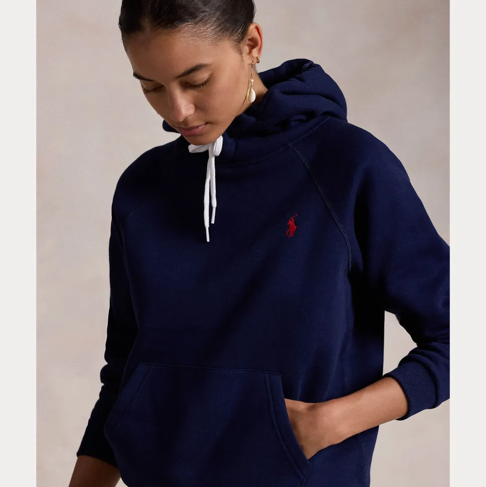 Polo Ralph Lauren huppari, LONG SLEEVE SWEATSHIRT Tummansininen
