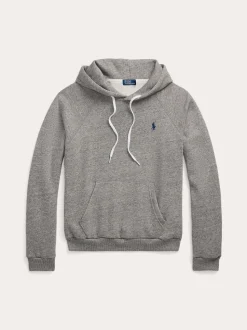 Polo Ralph Lauren huppari, LONG SLEEVE SWEATSHIRT Vaaleanharmaa